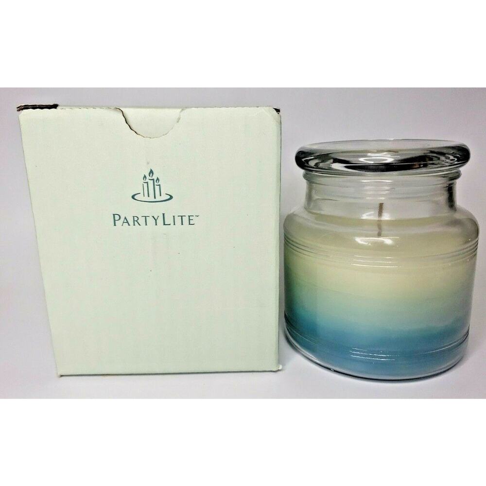 PartyLite Island Oasis Jar Candle New In Box P3G/P14542